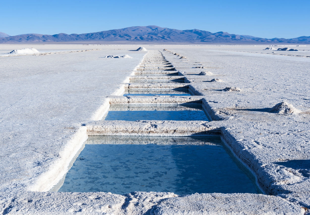 Salinas Grandes, Andes, Argentina – is a salt desert in the Jujuy Province. More significantly, Bolivas Salar de Uyuni is also located in the same region